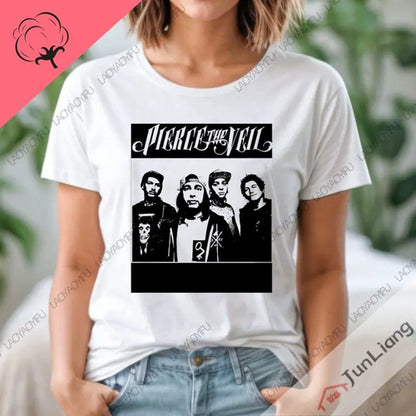 Pierce The Veil Singer Hip Hop Men and Women 100% Cotton Funny T-shirt