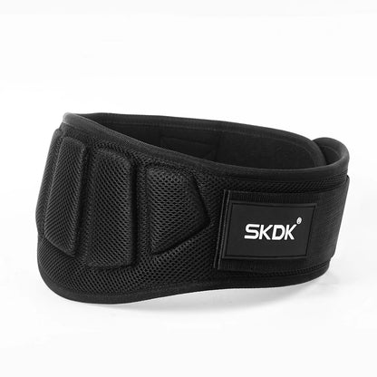 SKDK Weightlifting Belt Back Support Belt Men Waist Protection Fitness